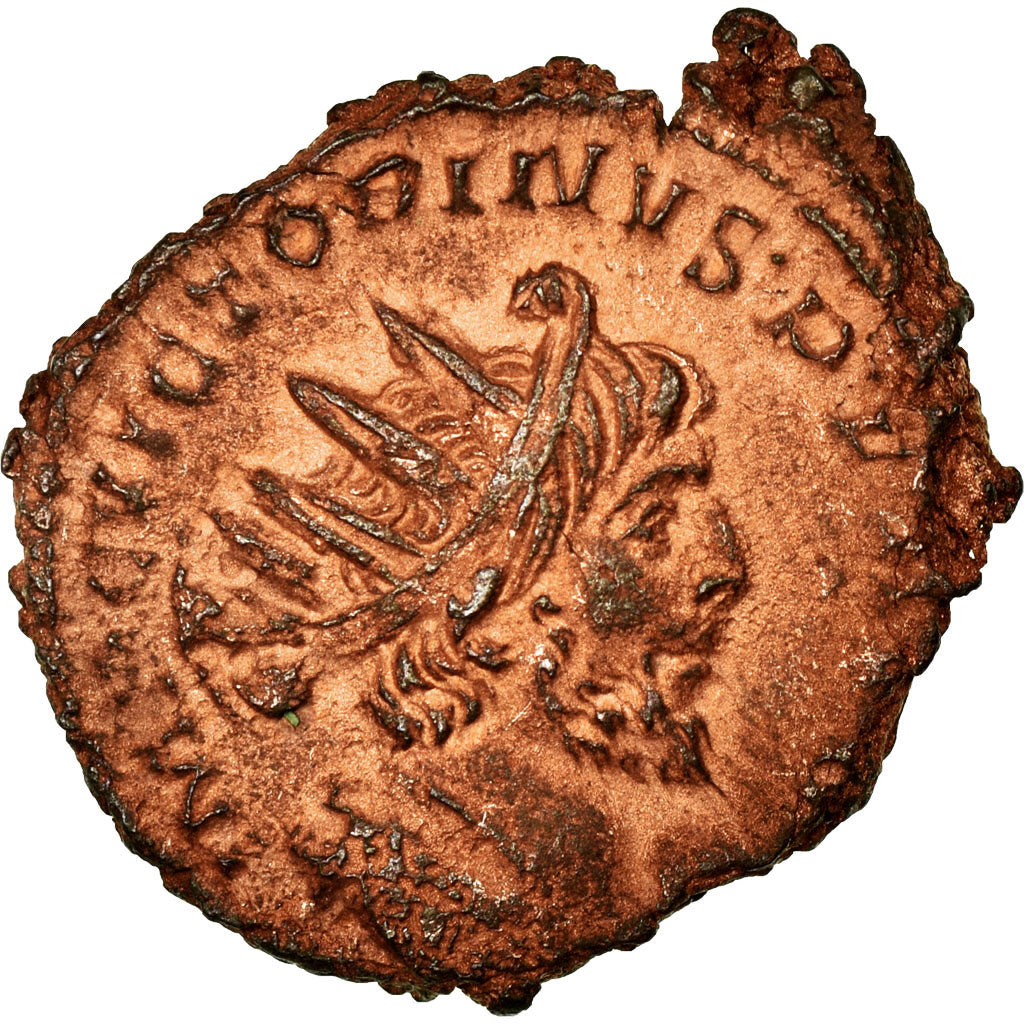 Victorinus, Antoninianus, Lingote, AU(55-58), Cohen:49