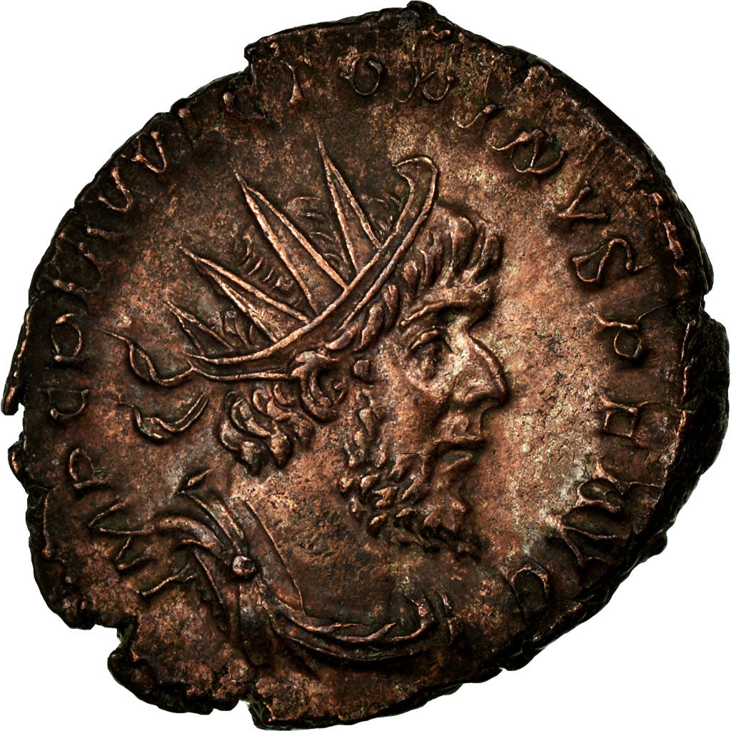 Victorinus, Antoninianus, Billon, AU(55-58), Cohen:215