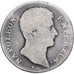 França, Napoleon I, Franc, AN 14, Torino, Prata, F(12-15), Gadoury:443