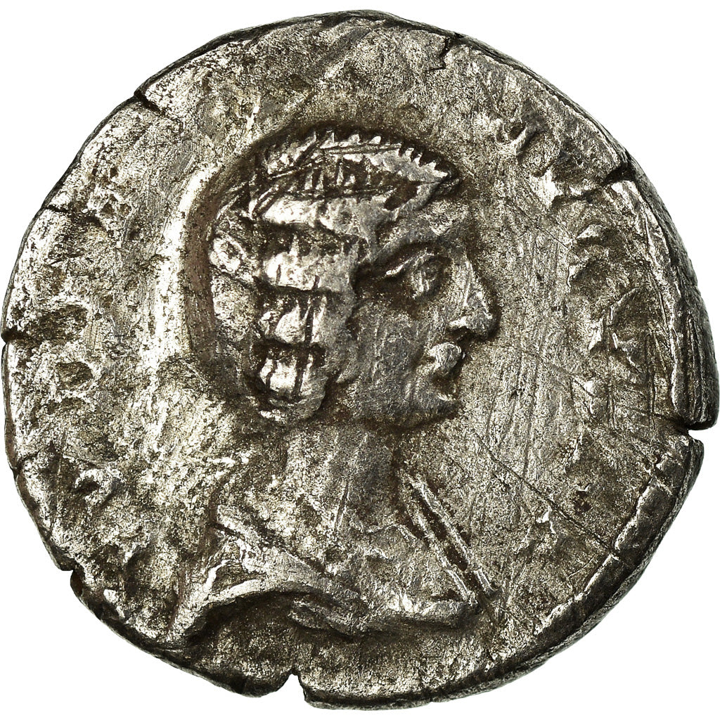 Julia Domna, Denarius, Rome, Argento, MB+, RIC:577