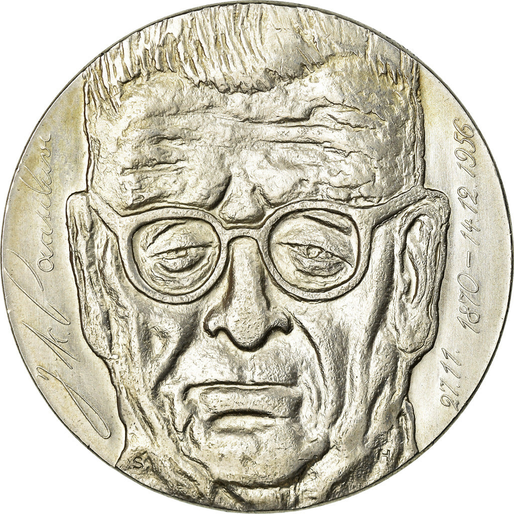 Finland, 10 Markkaa, 1970, AU(55-58), Silver, KM:51