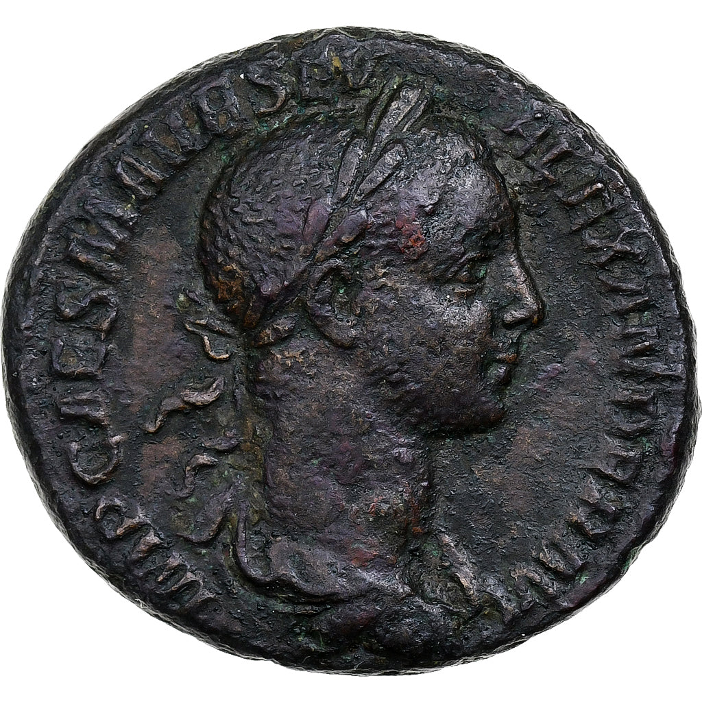 Severus Alexander, As, 226-227, Rome, Bronze, VF(30-35)