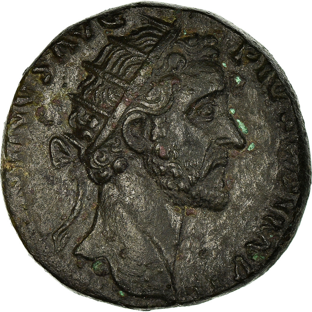 Antoninus Pius, Dupondius, 156-157, Rome, Bronze, VF(30-35), RIC:969