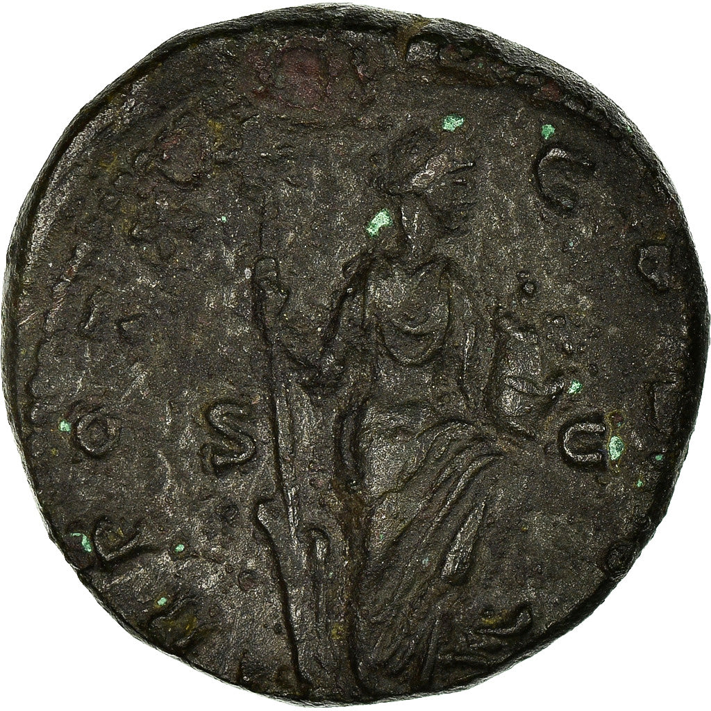 Antoninus Pius, Dupondius, 156-157, Rome, Bronze, VF(30-35), RIC:969