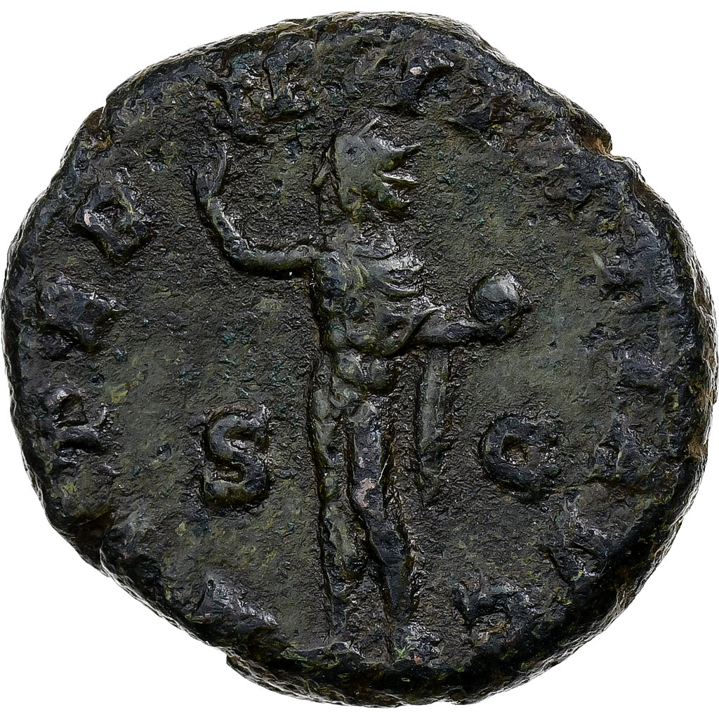 Gordian III, As, 241-243, Rome, Bronze, EF(40-45), RIC:297
