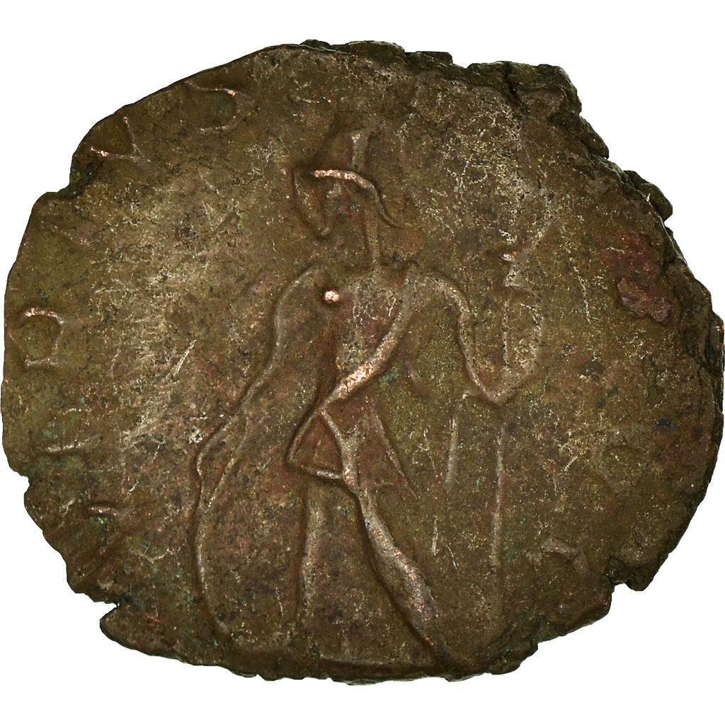 Moneda, Tetricus I, Antoninianus, Trier or Cologne, MBC, Vellón