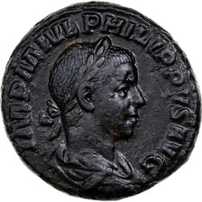 Philip II, As, 248, Rome, Bronze, EF(40-45), RIC:265b