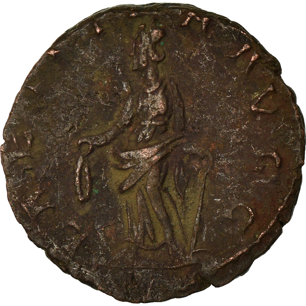 Coin, Tetricus I, Antoninianus, Trier or Cologne, VF(30-35), Billon, RIC:88