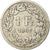 Moeda, Suíça, Franc, 1887, Berne, VF(20-25), Prata, KM:24