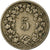 Monnaie, Suisse, 5 Rappen, 1888, Bern, TB, Copper-nickel, KM:26