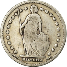 Moneta, Svizzera, Franc, 1900, Bern, MB, Argento, KM:24