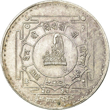 Monnaie, Népal, SHAH DYNASTY, Birendra Bir Bikram, 25 Rupee, 1974, SUP, Argent