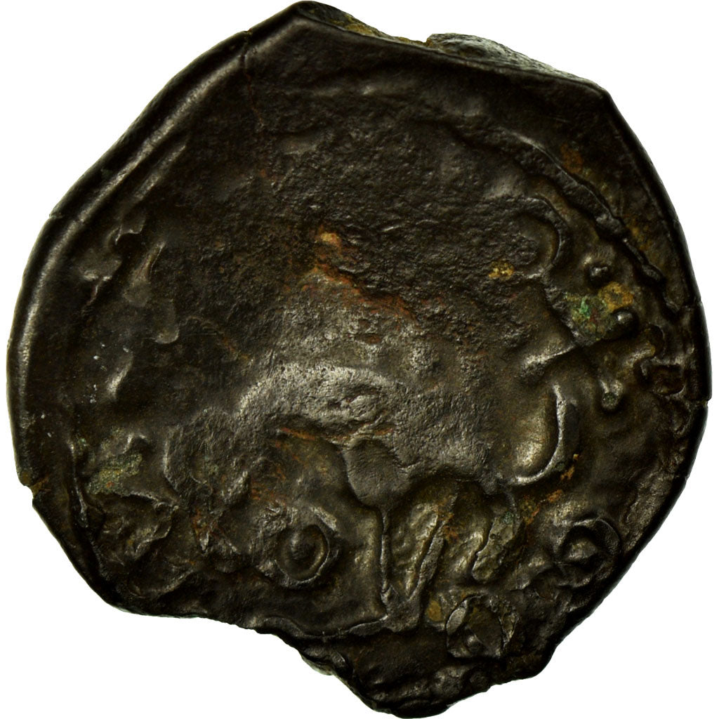 Carnutes, Bronze Æ, Brązowy, VF(20-25)