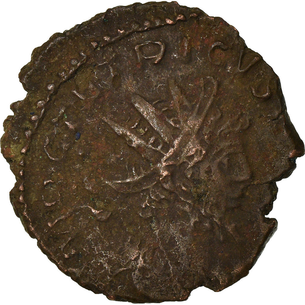 Moneta, Tetricus I, Antoninianus, AD 272-274, Trier, MB+, Biglione, RIC:100