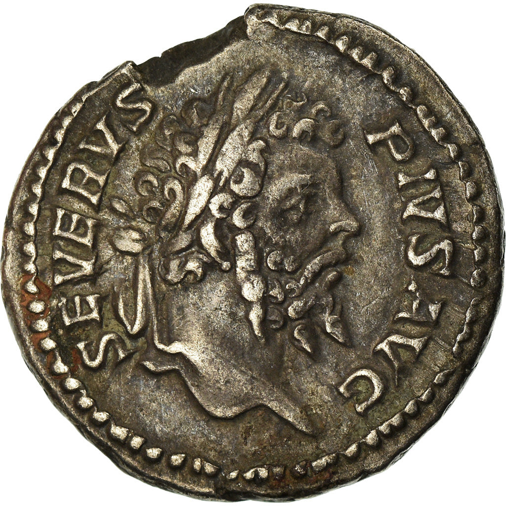 Septimius Severus, Denarius, 202-210, Rome, Silver, AU(50-53), RIC:295