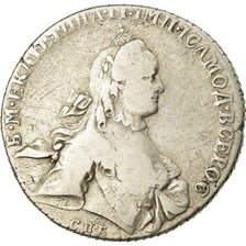 Münze, Russland, Catherine II, Rouble, 1764, Saint-Petersburg, S, Silber