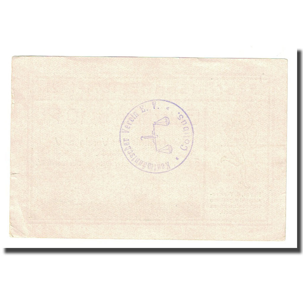 Banconote, Germania, Cottbus, 10 Pfennig, valeur faciale, 1921, 1921-11-05