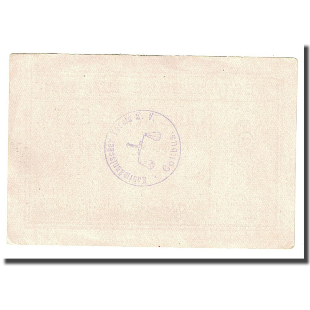 Banknote, Germany, Cottbus, 50 Pfennig, valeur faciale, 1921, 1921-11-05