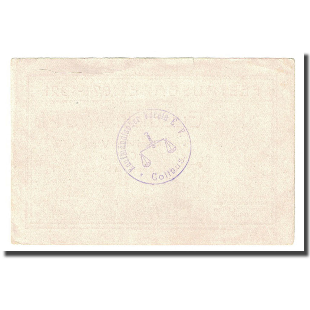 Banknote, Germany, Cottbus, 75 Pfennig, valeur faciale, 1921, 1921-11-05