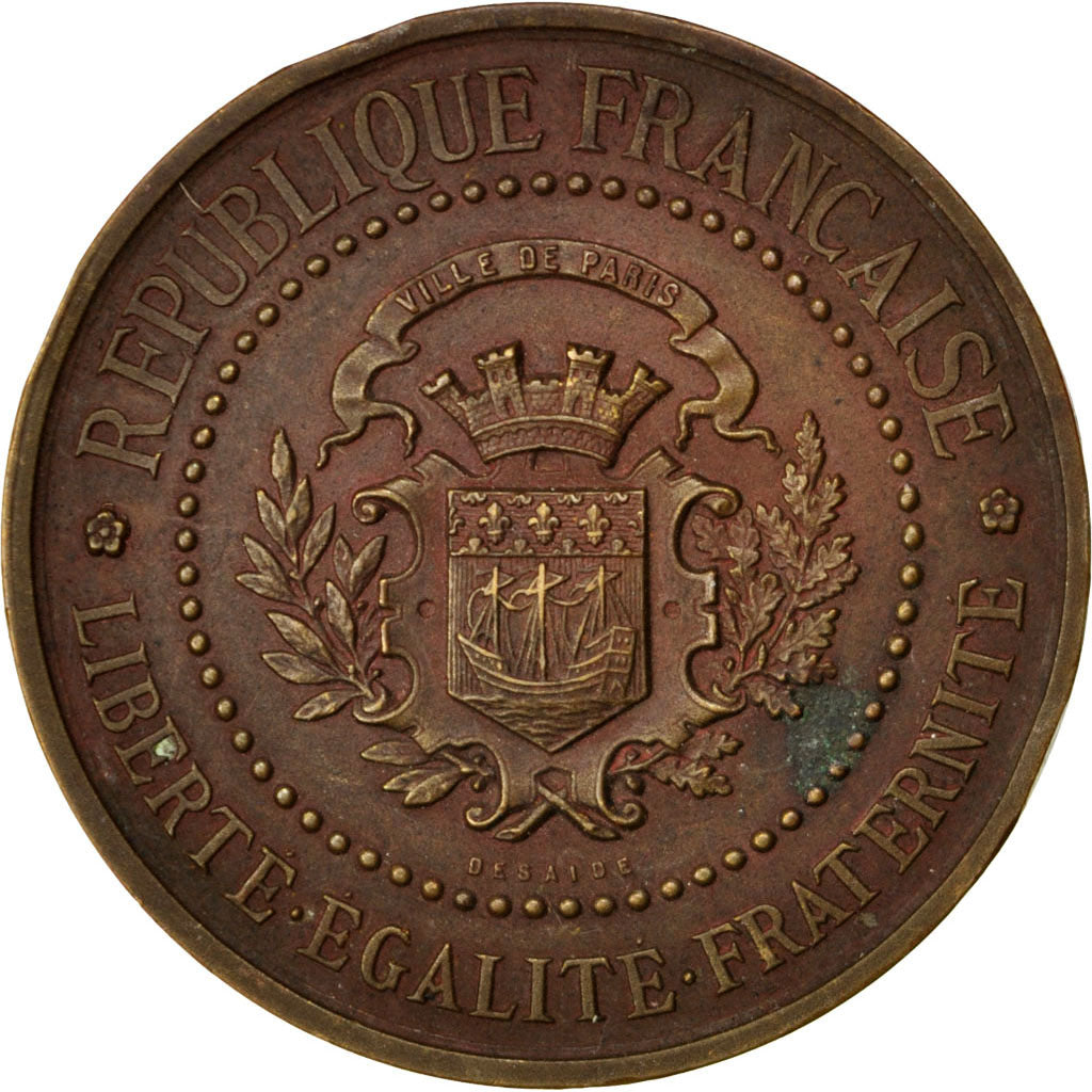 France, Medal, French Third Republic, Politics, Society, War, Desaide