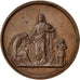 Frankreich, Medal, Second French Empire, Politics, Society, War, Caqué, SS+