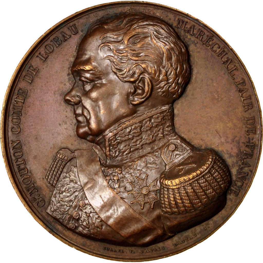 Frankreich, Medal, Louis Philippe I, Politics, Society, War, Borrel.A, SS+