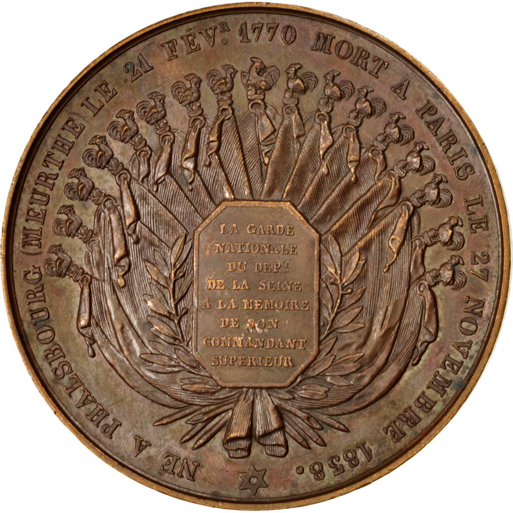 Frankreich, Medal, Louis Philippe I, Politics, Society, War, Borrel.A, SS+