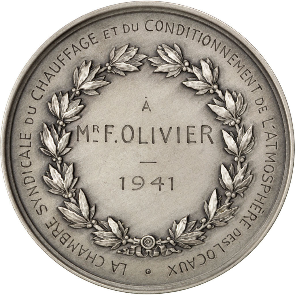 France, Medal, French State, Sciences & Technologies, SUP, Argent