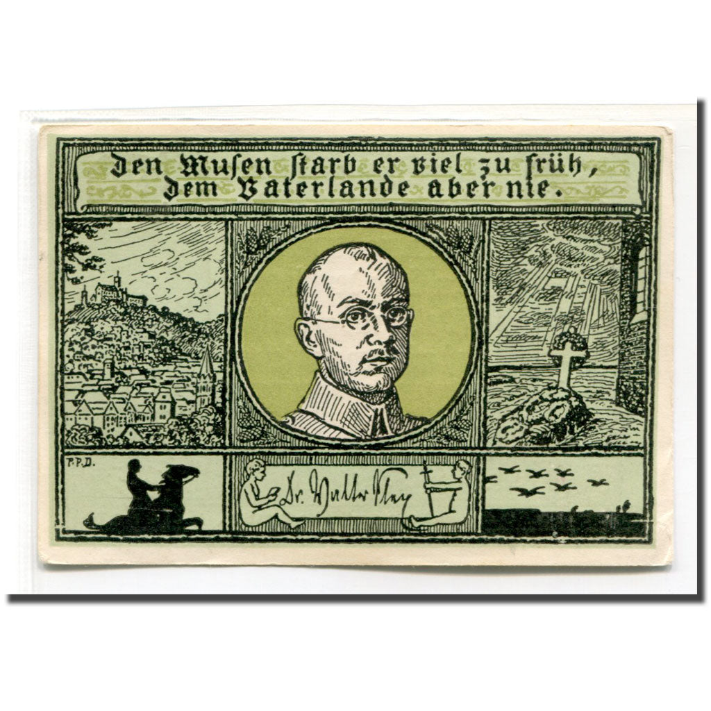 Banknote, Germany, Eisenach Stadt, 50 Pfennig, portrait 4, 1921, UNC(63)