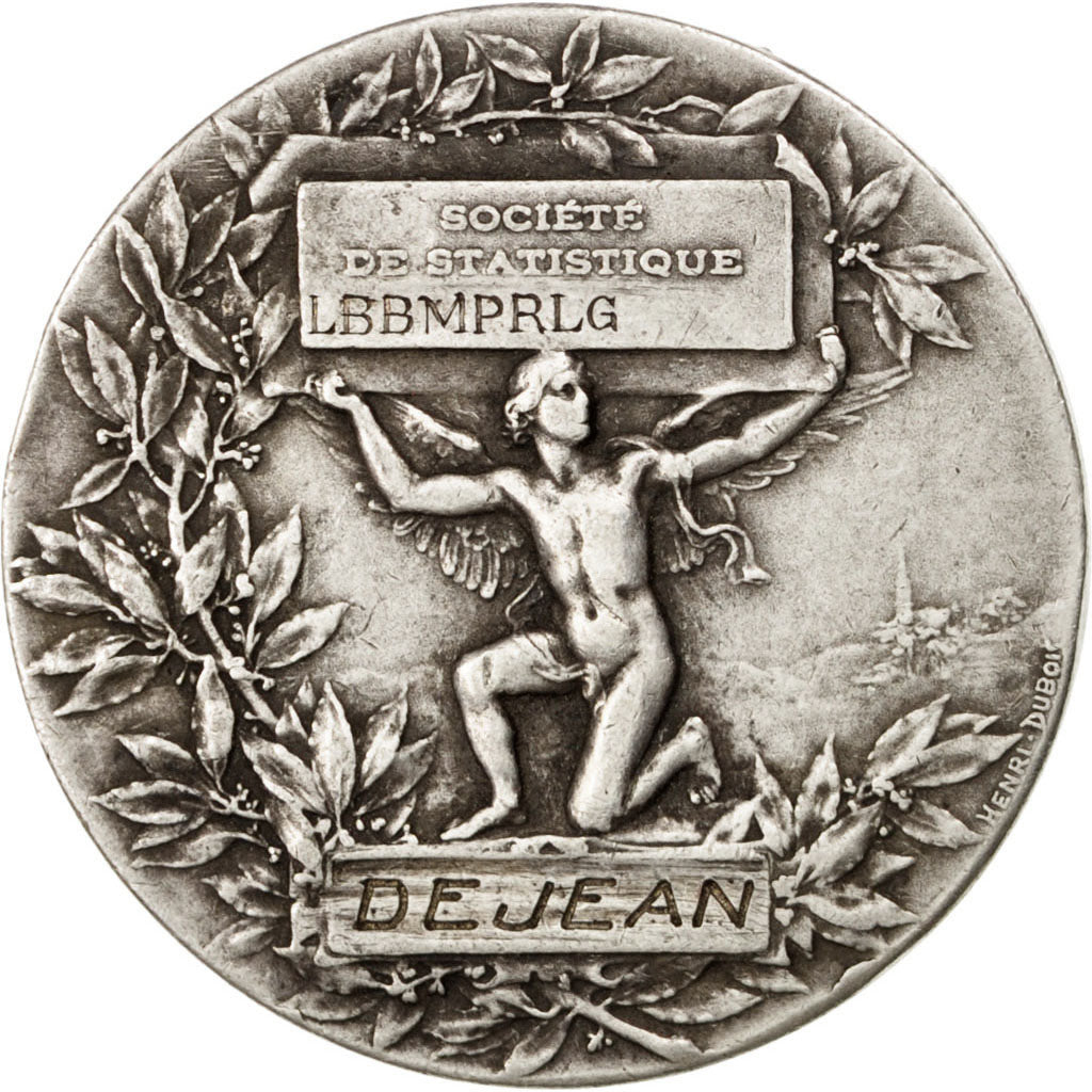France, Medal, French Third Republic, Sciences & Technologies, Dupuis.D /