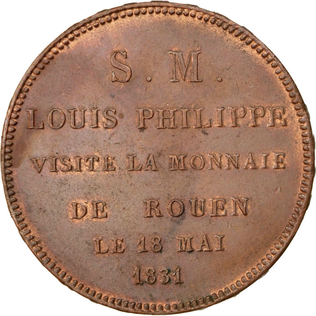 Frankreich, Medal, Louis Philippe I, Politics, Society, War, Domard, SS+, Bronze