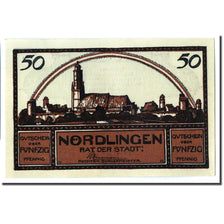 Banknote, Germany, Nordlingen, 50 Pfennig, Poeme 1, 1920, 1920-12-01, UNC(63)