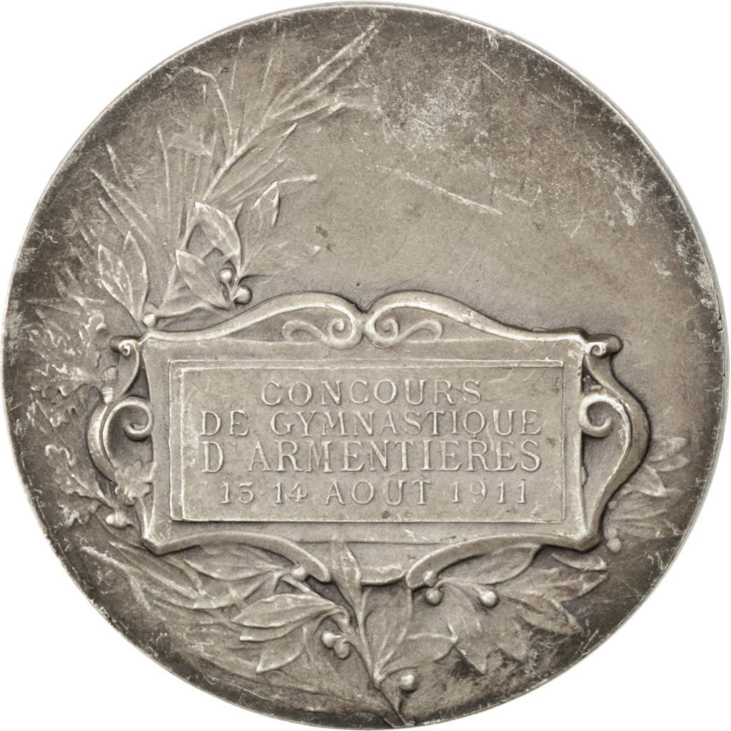 Frankreich, Medal, French Third Republic, Sports & leisure, SS, Bronze