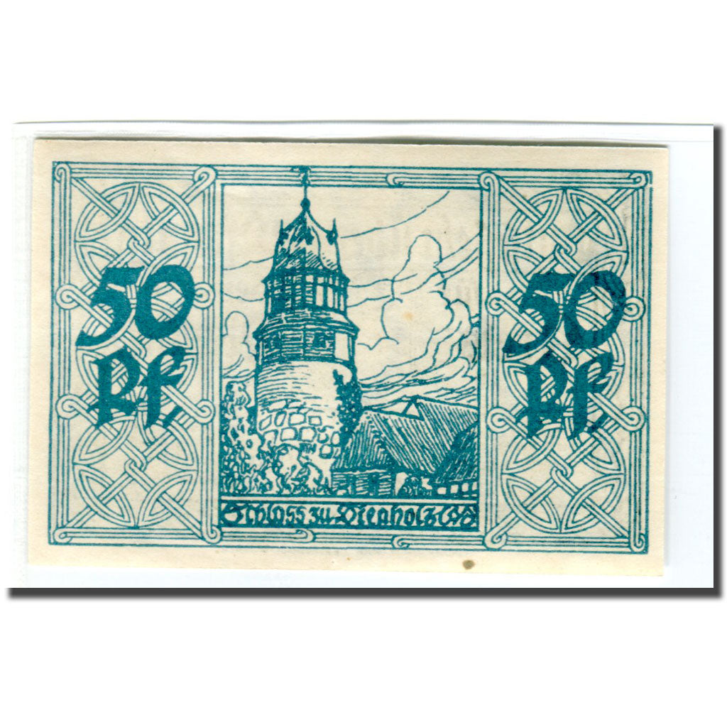 Banknote, Germany, Diepholz, 50 Pfennig, batiment 1, 1920, 1920-09-01, UNC(63)