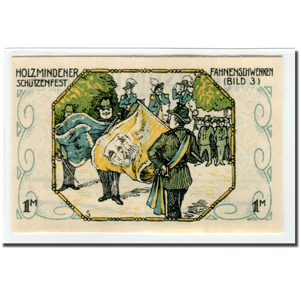 Banknote, Germany, Holzminden, 1 Mark, personnage 1, 1922, 1922-05-01, UNC(63)