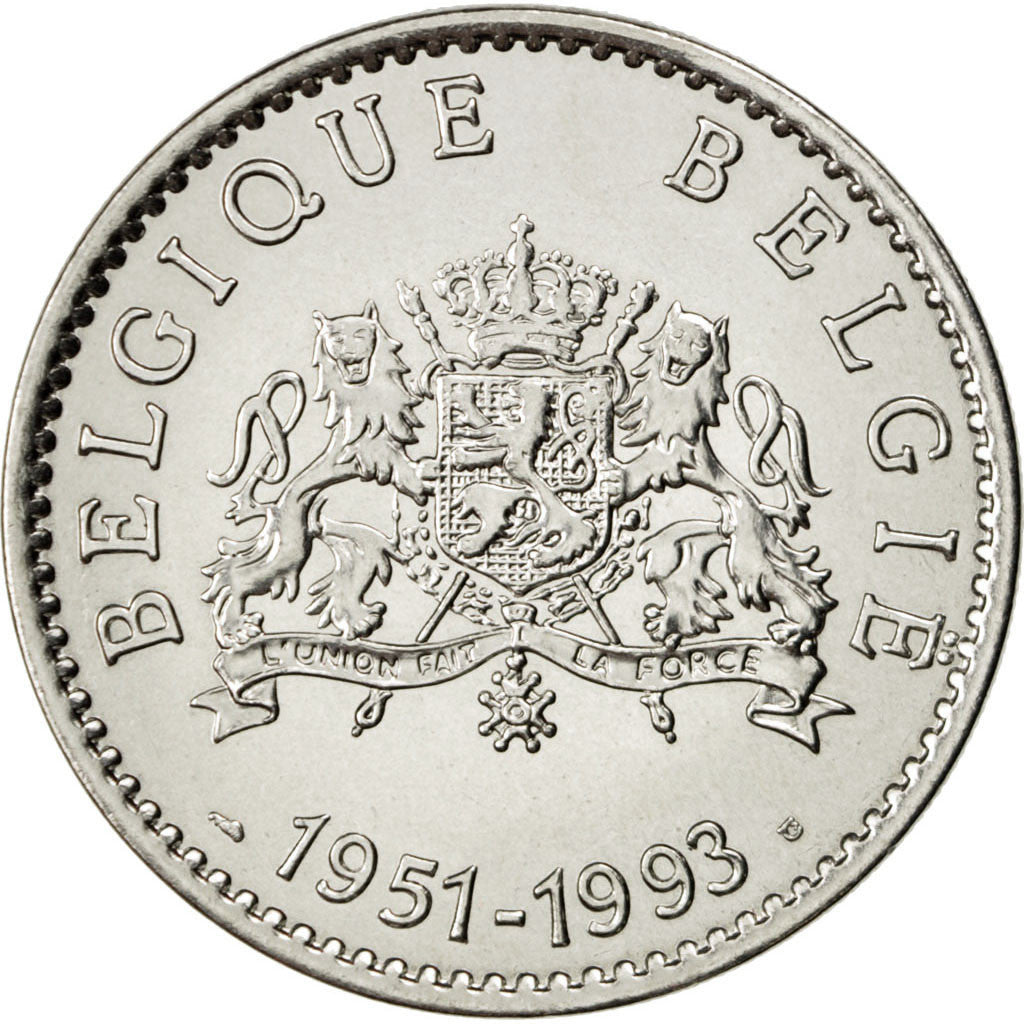 Belgia, Medal, Historia, Thiébaud, MS(60-62), Nikiel
