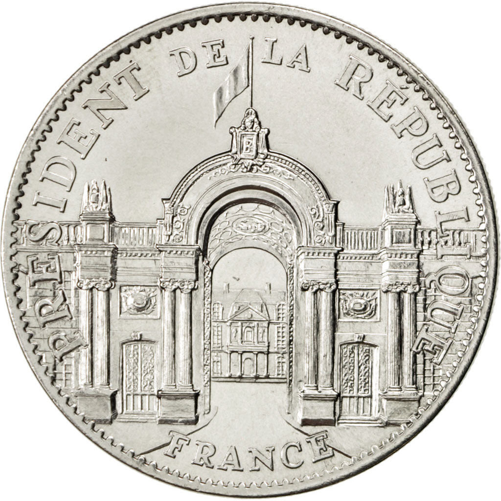 France, Medal, French Fifth Republic, History, Thiébaud, MS(60-62), Nickel