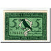 Banknote, Germany, Merseburg Stadt, 5 Pfennig, personnage 3, 1921, 1921-05-01