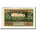 Banknote, Germany, Neubrandenburg Stadt, 25 Pfennig, paysage 2, 1921