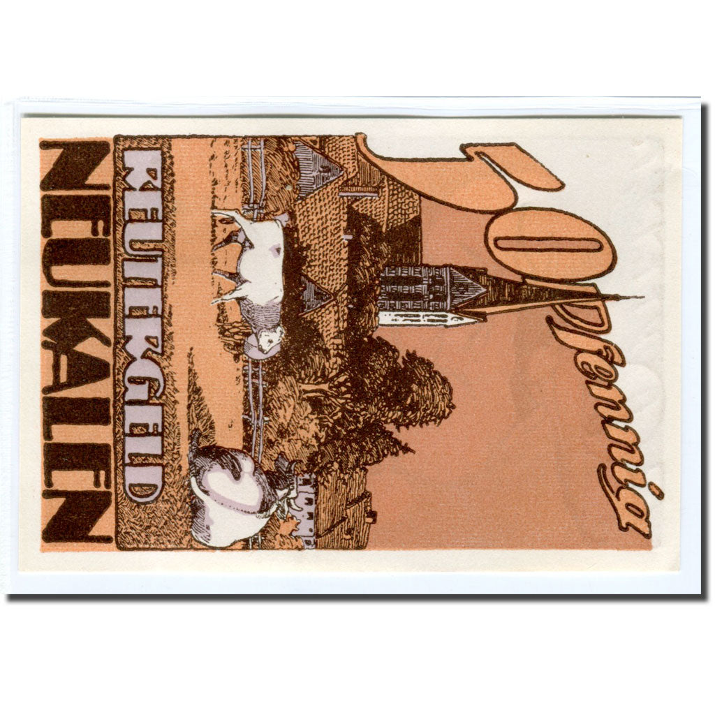 Banknote, Germany, Neukalen, 50 Pfennig, paysage, 1922, 1922-05-31, UNC(63)