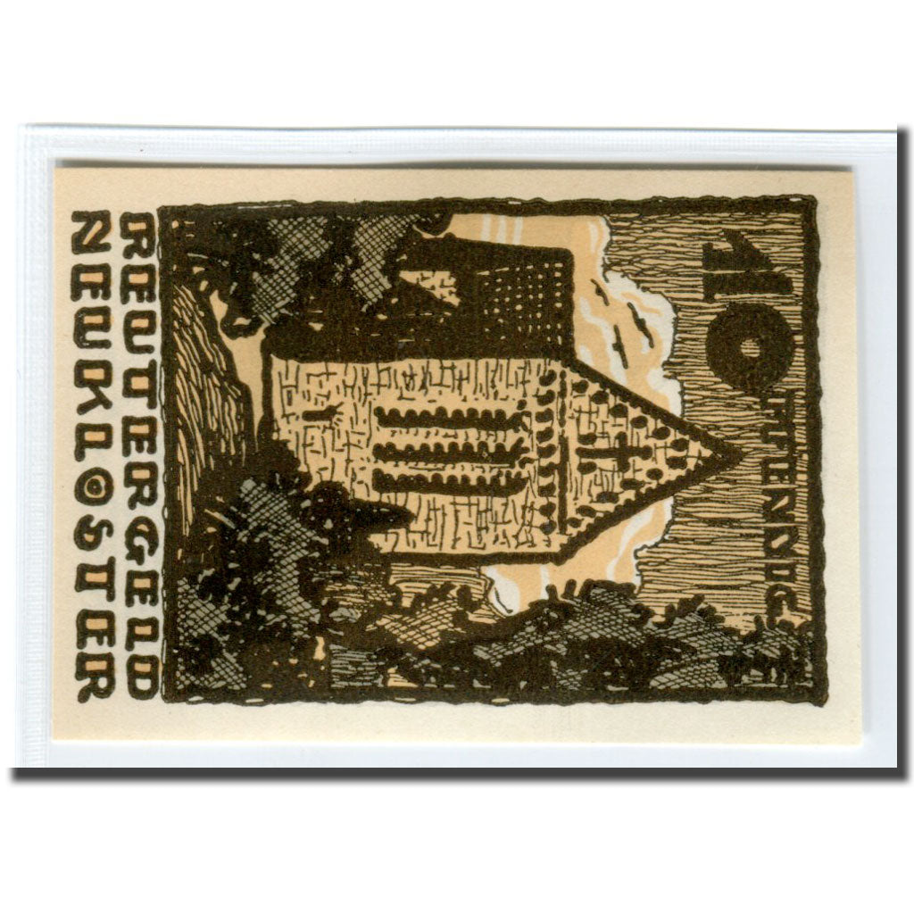 Banknote, Germany, Neukloster, 10 Pfennig, Batiment, 1922, 1922-05-31, UNC(63)