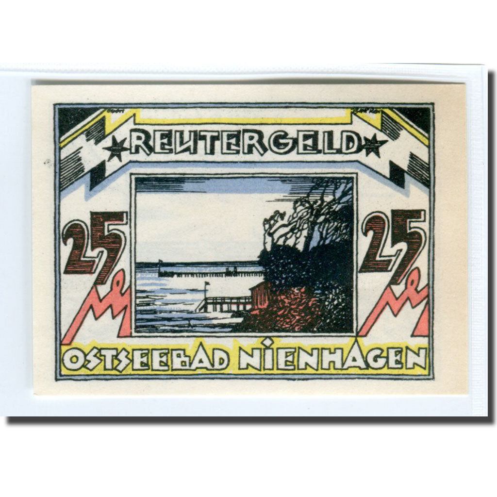 Geldschein, Deutschland, Nienhagen, 25 Pfennig, personnage, 1922, 1922-02-28