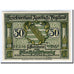 Geldschein, Deutschland, Auerbach, 50 Pfennig, personnage 1, 1921, 1921-07-01