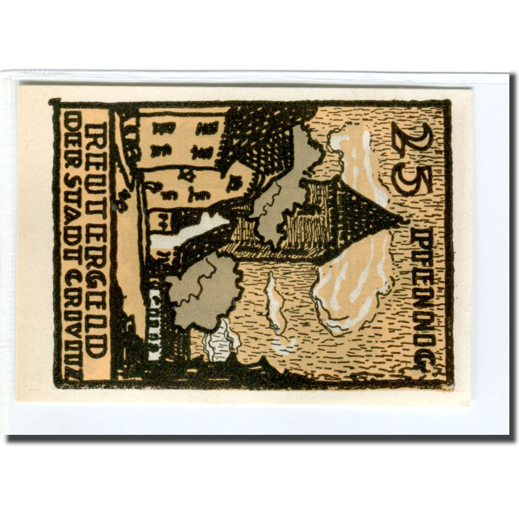 Banknote, Germany, Crivitz, 25 Pfennig, village, 1922, UNC(63), Mehl:247.2