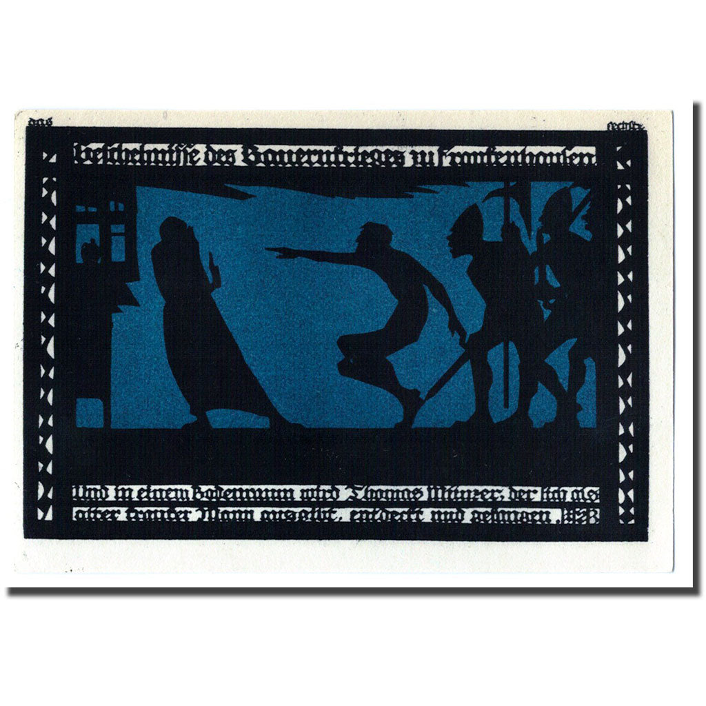 Banknote, Germany, Frankenhausen am K., 50 Pfennig, personnage 4, 1922, UNC(63)