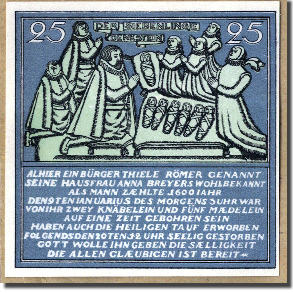 Banknote, Germany, Hameln, 25 Pfennig, personnage, 1921, 1921-06-01, UNC(63)