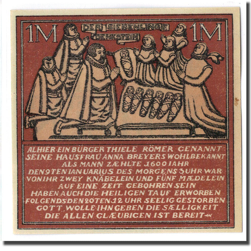 Banknote, Germany, Hameln, 1 Mark, personnage 3, 1921, 1921-06-01, UNC(63)