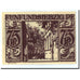Billete, Alemania, Paderborn, 75 Pfennig, personnage, 1921, 1921-11-10, SC