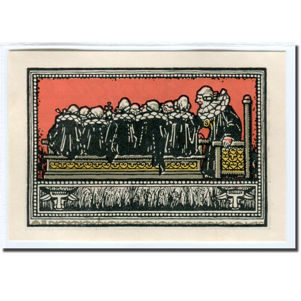 Banknote, Germany, Schoppenstedt, 50 Pfennig, personnage 1, 1921, 1921-12-31