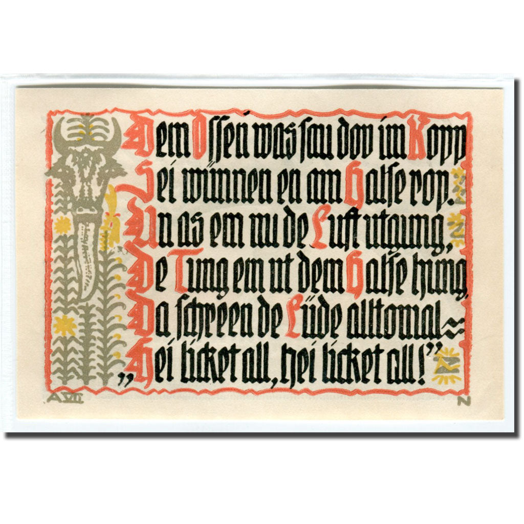 Banknote, Germany, Schoppenstedt, 50 Pfennig, Texte 2, 1921, 1921-12-31